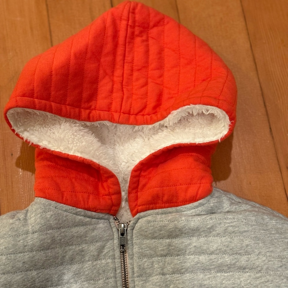 Kids Stem Colorblock Hooded Jacket with Sherpa - Picture 3 of 16